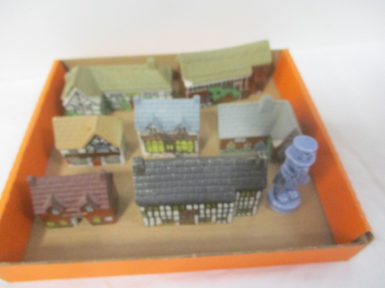 Seven Wade Whimsey-On-Why Porcelain Miniatures and Wade Striker