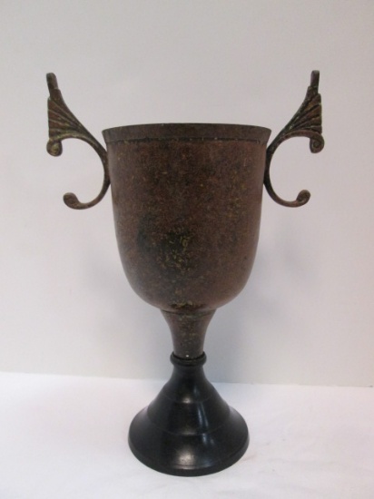 Bronzed Trophy Cup Urn