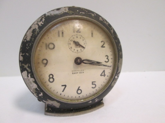 Vintage Westclox "Baby Ben" Winding Alarm Clock