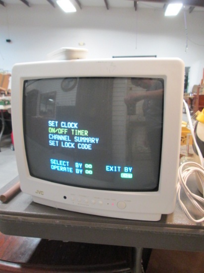 1997 JVC 13" Diagonal Television with Remote