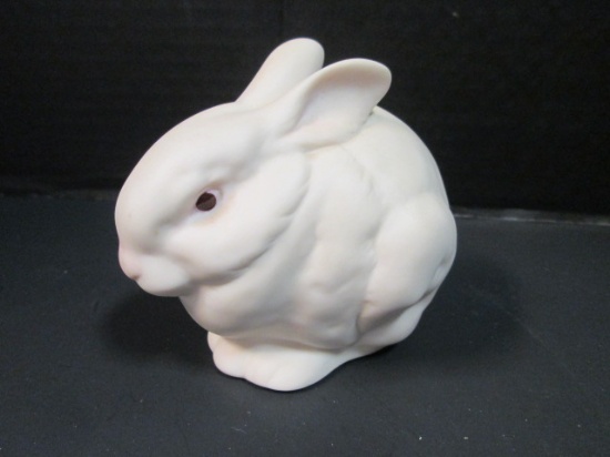 Cybis "Mr. Snowball" White Rabbit Bisque Porcelain Figurine