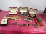 Men's Cuff Links, Tie Tack, Watch Bands, 