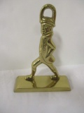 Virginia Metalcrafters Brass Hessian Soldier Doorstop