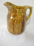 Antique Rockingham Glaze Style Pitcher