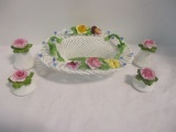 Two Pair of Aynsley Fine Porcelain Shakers and Denton Best Bone China