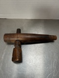 Antique Wooden Keg/Barrel Tap Spout