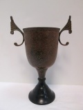 Bronzed Trophy Cup Urn