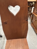 Pine Folk Art Farmhouse Step Stool