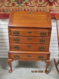 Locking Cherry Secretary Desk