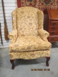Best Chairs, Inc. Rolled Arm Wing Back Chair