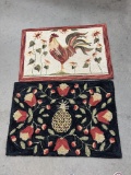 Two Park Designs Hooked Rugs