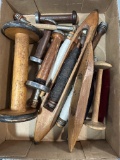 Grouping of Textile Spools, Bobbins and Shuttles