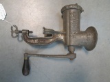 Vintage Enterprise No. 10 Clamp On Tinned Meat Chopper