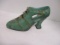 Victorian Ceramic Decorative Shoe Doorstop