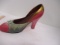 Victorian Ceramic Decorative Shoe Doorstop