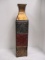 Elements Embossed Metal Vase
