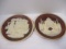 Incolay Stone Romanetti Collector Plates