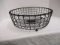 Wire Grid Large Basket w/Feet