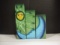 3 PC Ceramic Candle Holder  Set (Moon & Sun)