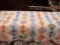 Diamond In A Square Quilted Lap Throw