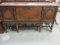 Vintage Walnut Jacobean Style Buffet