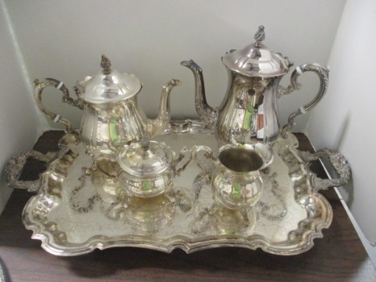 Leonard Silverplate Tea/Coffee Set (5 PC)