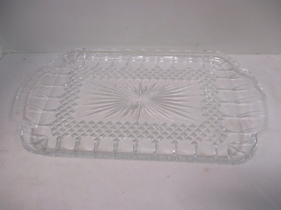 Glass Rectangle Platter