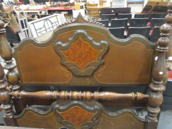 Narnia Style Birdseye Maple ? 4 Poster Queen Bed