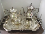 Leonard Silverplate Tea/Coffee Set (5 PC)