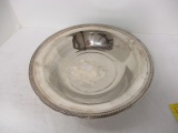 Unmarked Silverplate Bowl