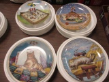 Gary Patterson 'Comical Cats' Collectible (Lot of 4) Plates