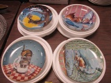 Gary Patterson 'Comical Cats' Collectible (Lot of 4) Plates
