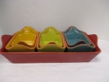 Costa Del Sol Tray & Bowls Set
