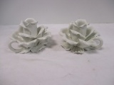 Cabbage/Rose Petal Shaped Votive Holders