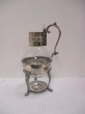 Vintage Coffee Carafe w/Warmer Stand