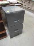 2 Drawer Metal File Cabinet