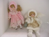 2 Porcelain Dolls