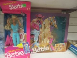 Western Fun Barbie in Box & Horse in Box