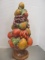 Vintage Ceramic Fruit Tree Topiary.