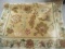Floral Floor Rug, Good Colors, One Spot. See Pictures