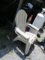 Two Plastic Yard Chairs.