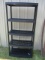 Plastic Shelf Five Tiers. Six Foot Tall.