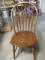 Vintage Farmhouse Windsor Oak Chair.