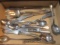 Fourteen Miscellaneous Pieces of Stainless Steel Flatware.
