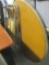 Samsonite Round Padded Game Table with Four Chairs.