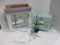 Janome Portable New Home Sewing Machine, In Original Box, Appears Unused.