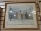 Framed Snow  Picture Maryville College Anderson Hall, 1972 by Lewis.