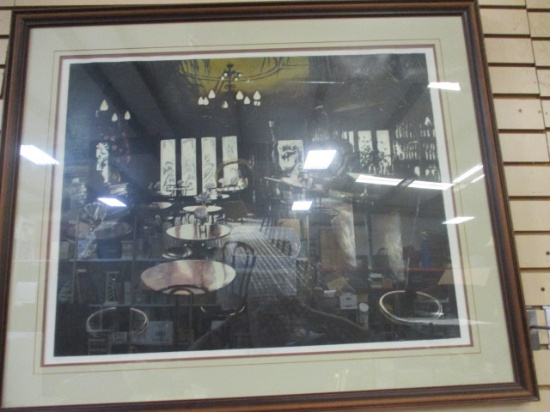 Matted Framed Print 122/250, "La Cubano" by Harry McCormick.