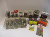 Box Lot of Nails, Screws, Fasteners, Hooks, Etc.