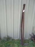 Two Man Tree Saws Missing Handles, Two.